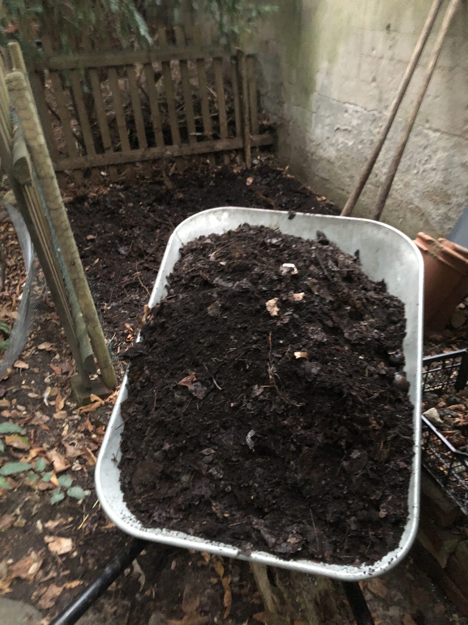 Laub kompostieren Kants Garten