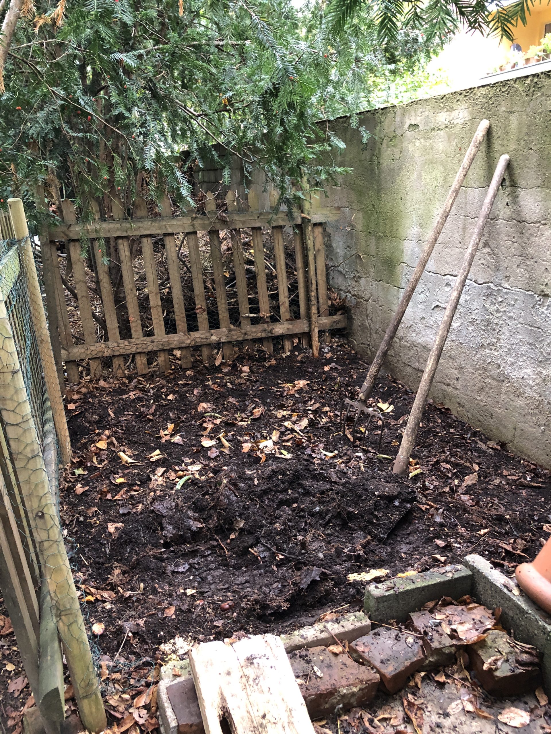Laub kompostieren Kants Garten